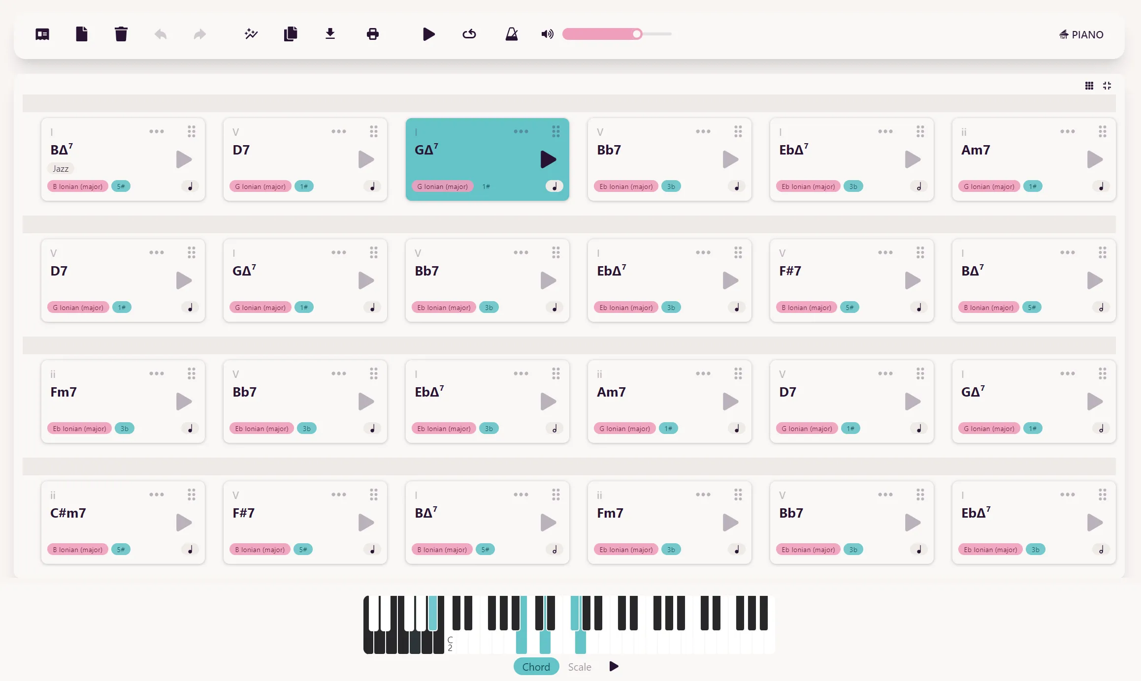 Expand Chord Grid