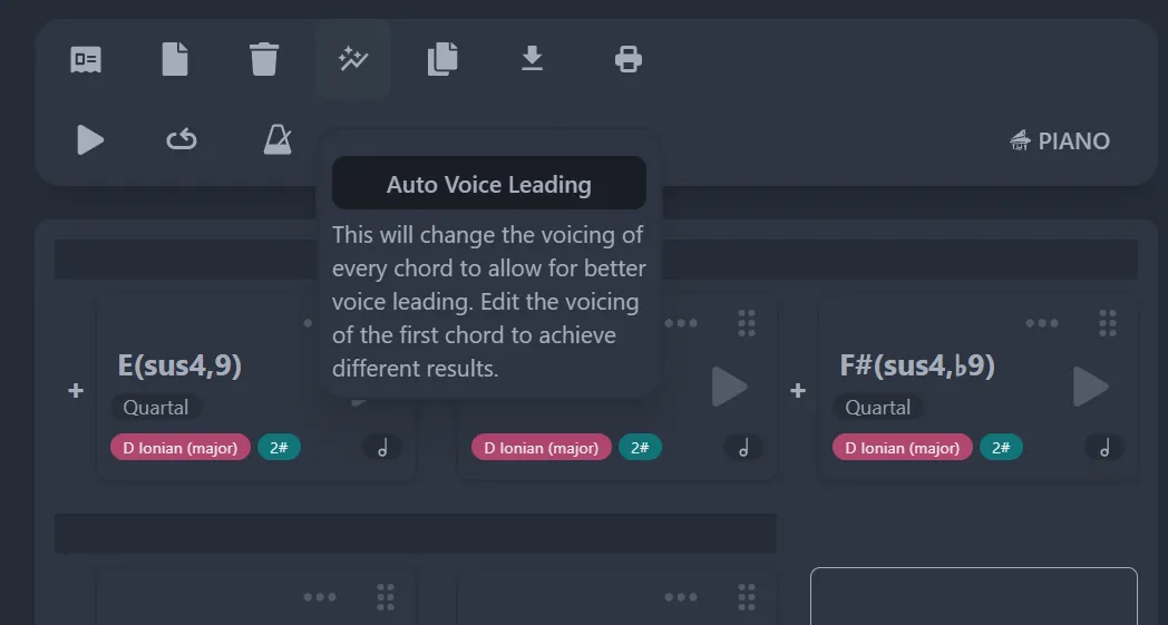 Voice leading